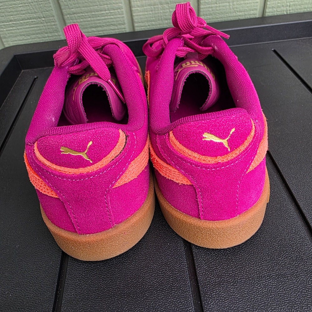 Puma Palermo Suede Womens Sneakers Sangria Sunset Glow 402683-23 US 8.5 - Picture 4 of 8